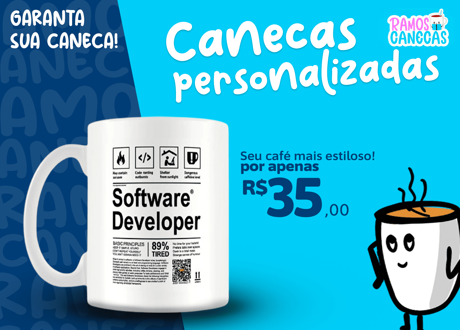 Banner do celular
