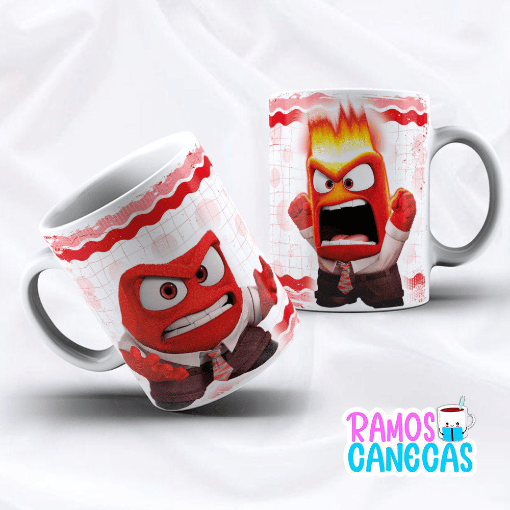 Caneca Divertidamente Raiva