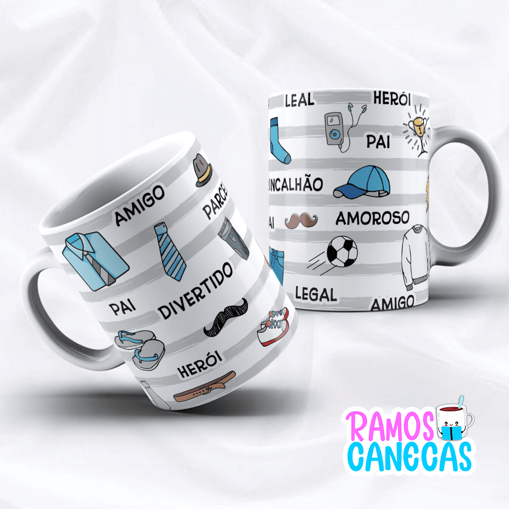 Caneca Pai Frases