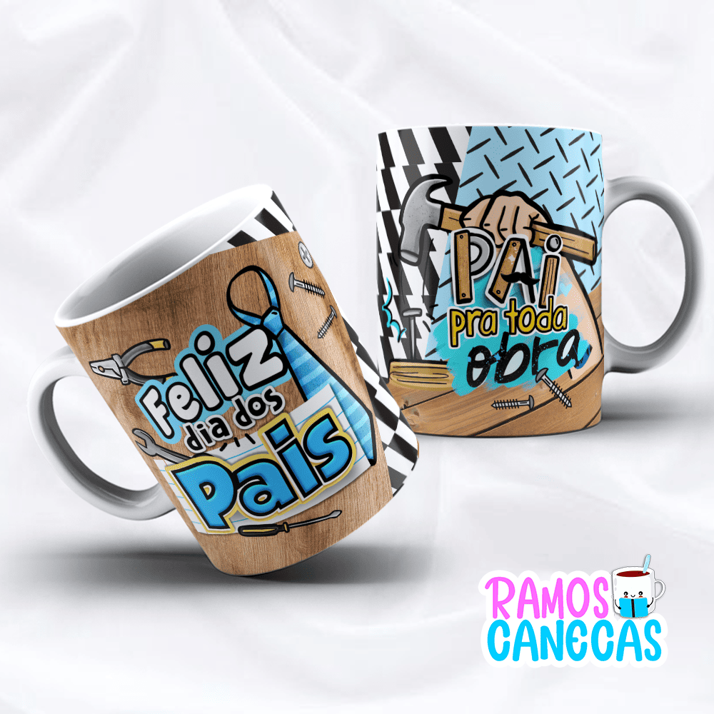 Caneca Pai pra toda obra
