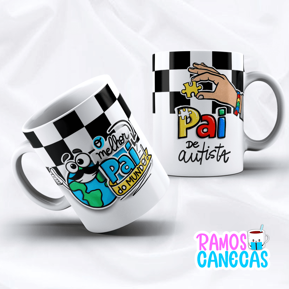 Caneca Pai de Autista