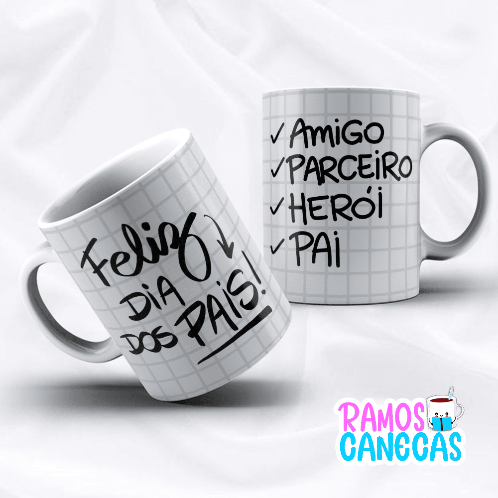 Caneca Feliz dia dos Pais