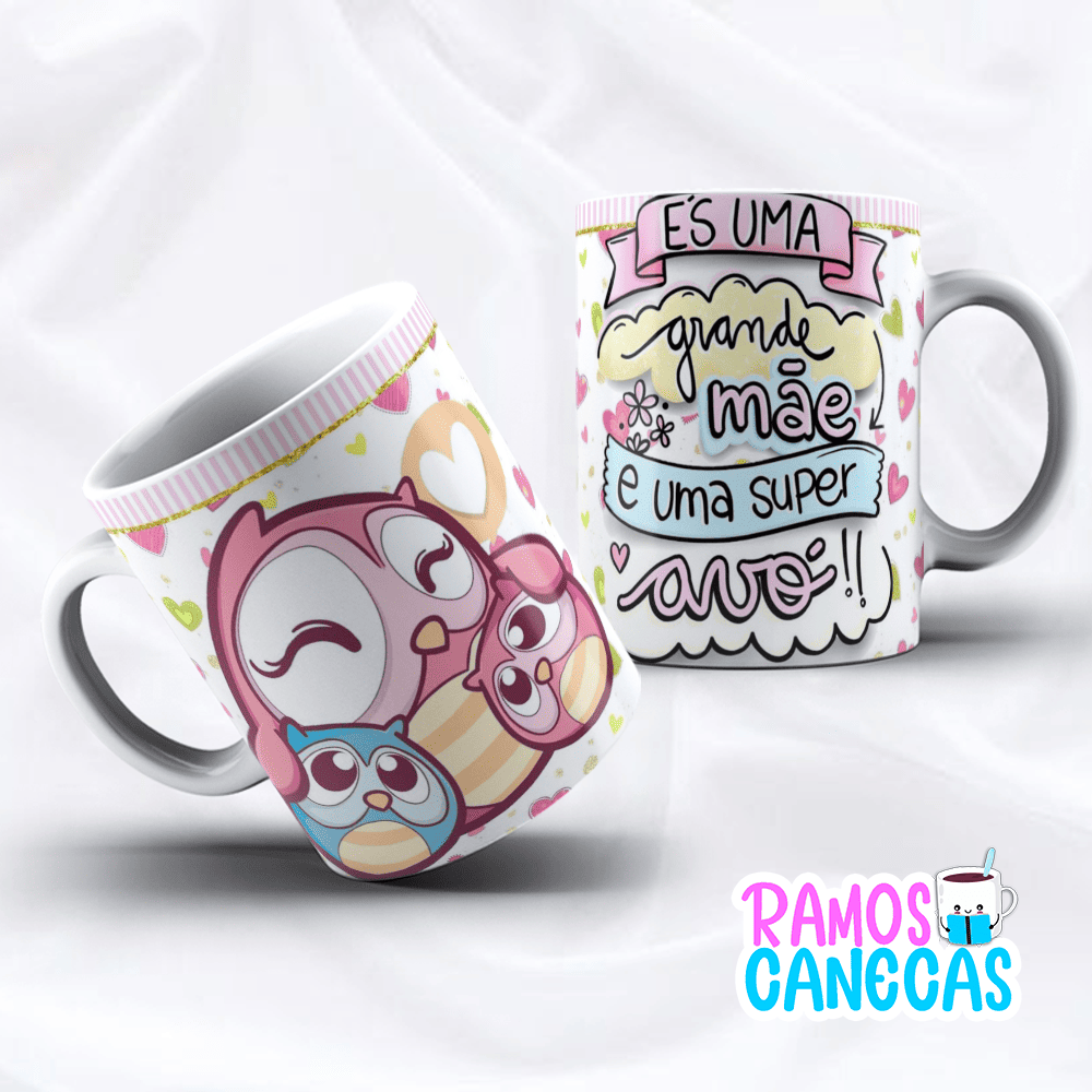 Caneca Mãe e Avó