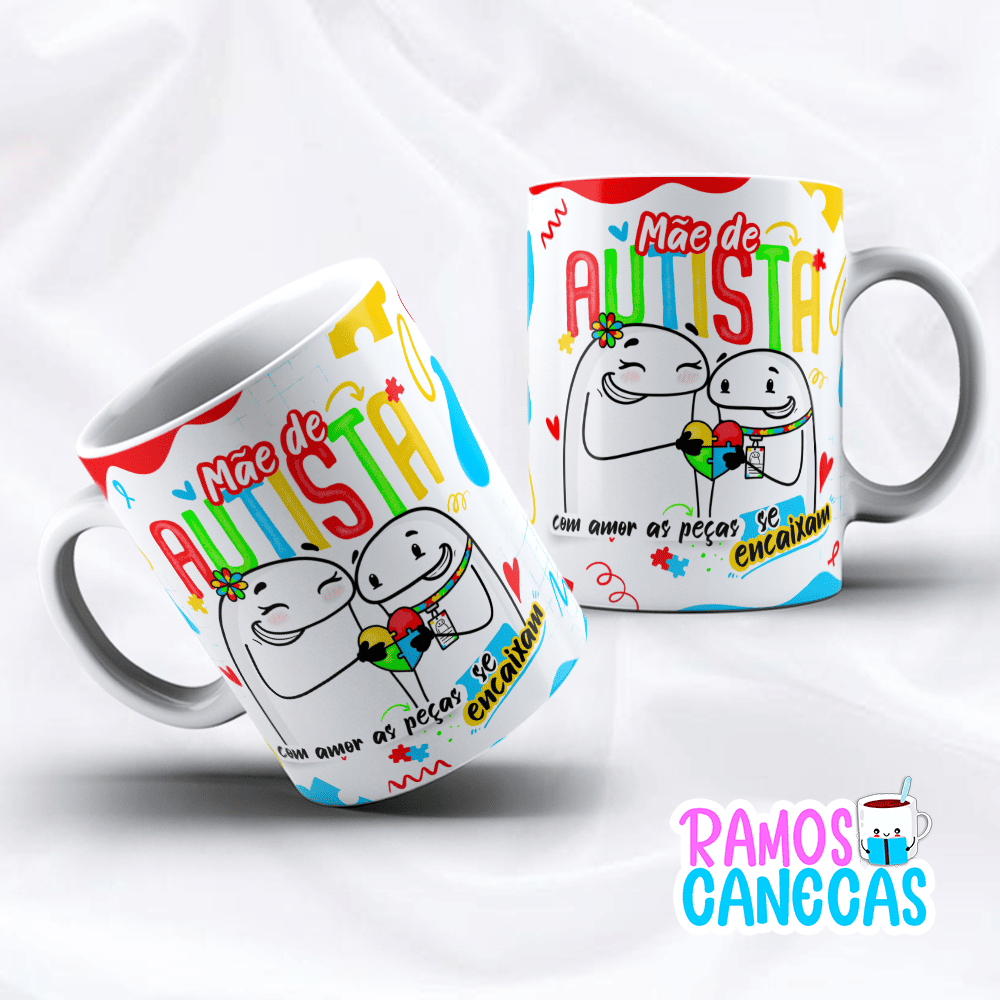 Caneca Mãe de Autista