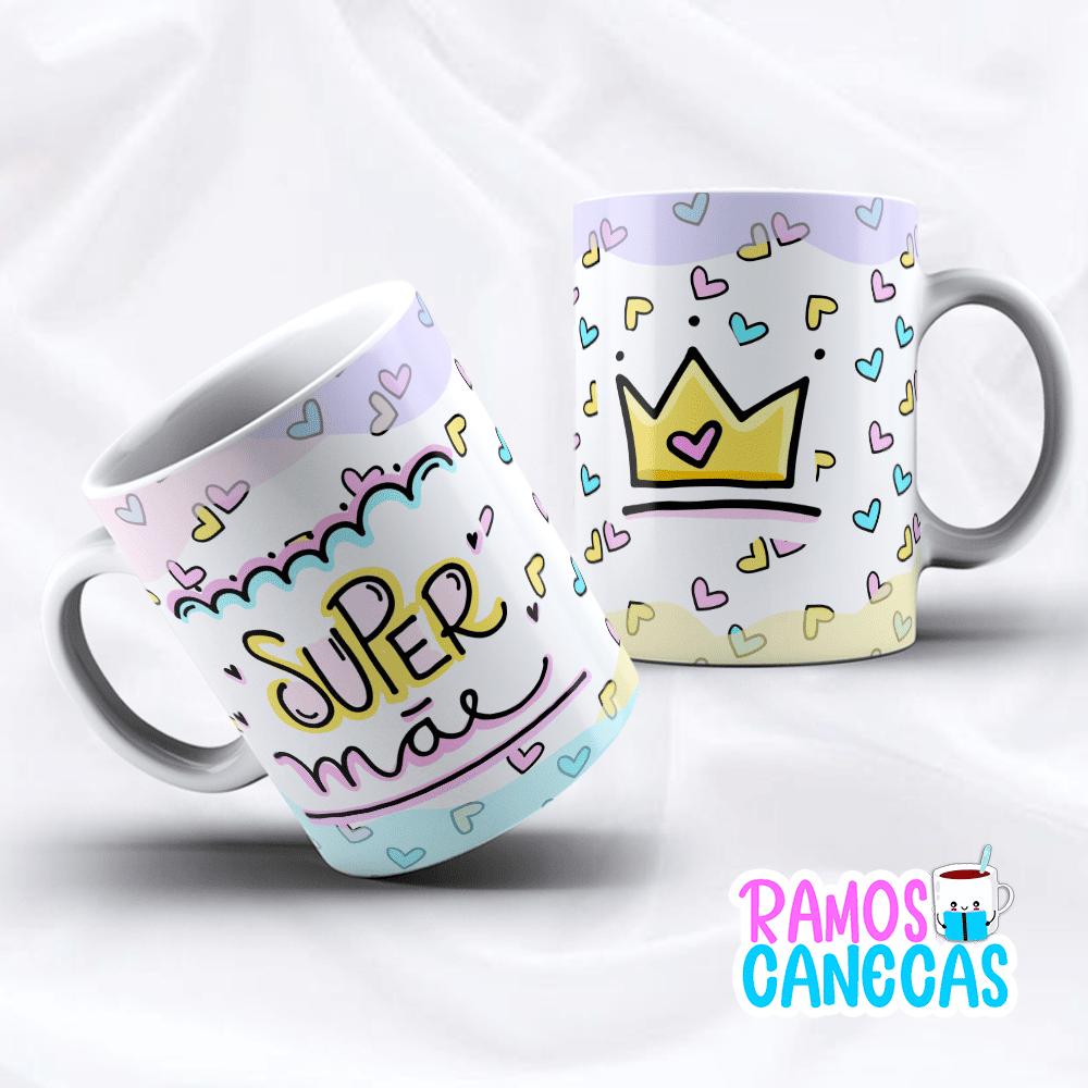 Caneca Super Mãe