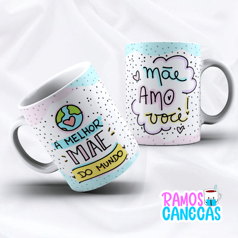Caneca Melhor Mãe do Mundo