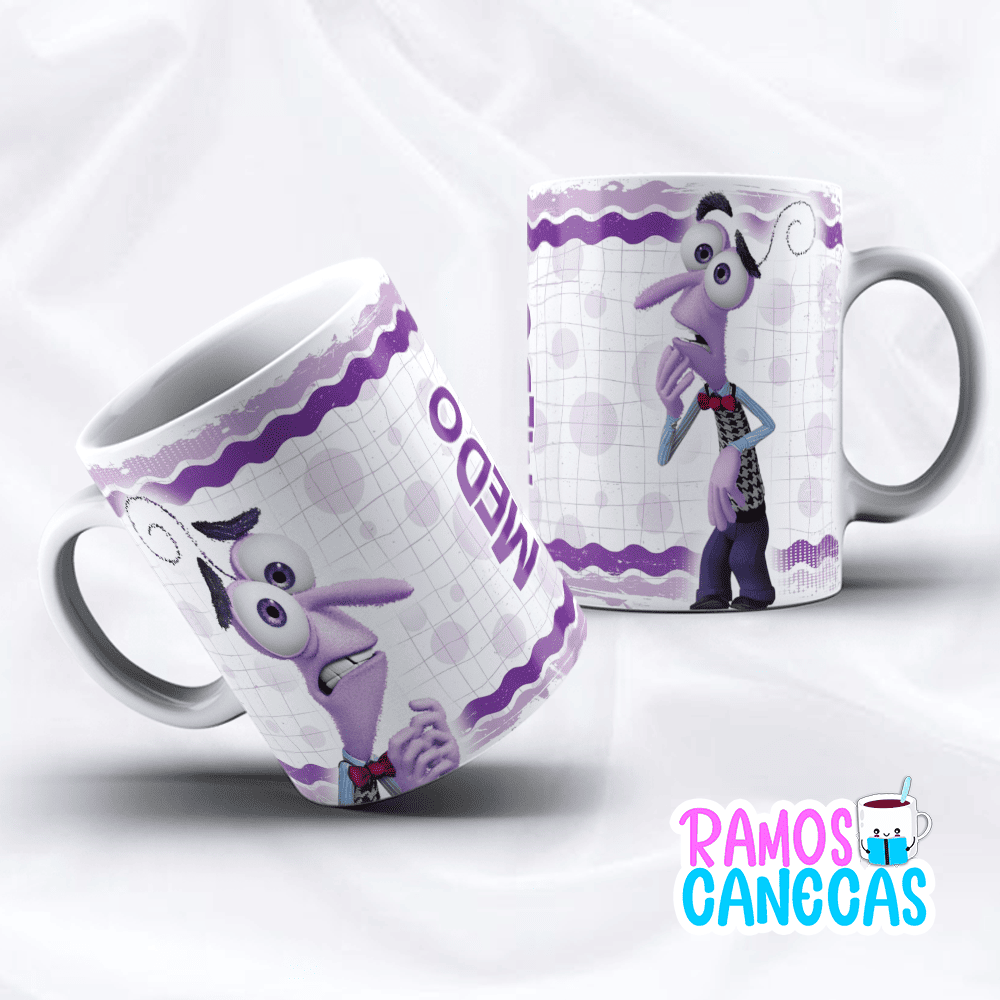 Caneca Divertidamente Medo