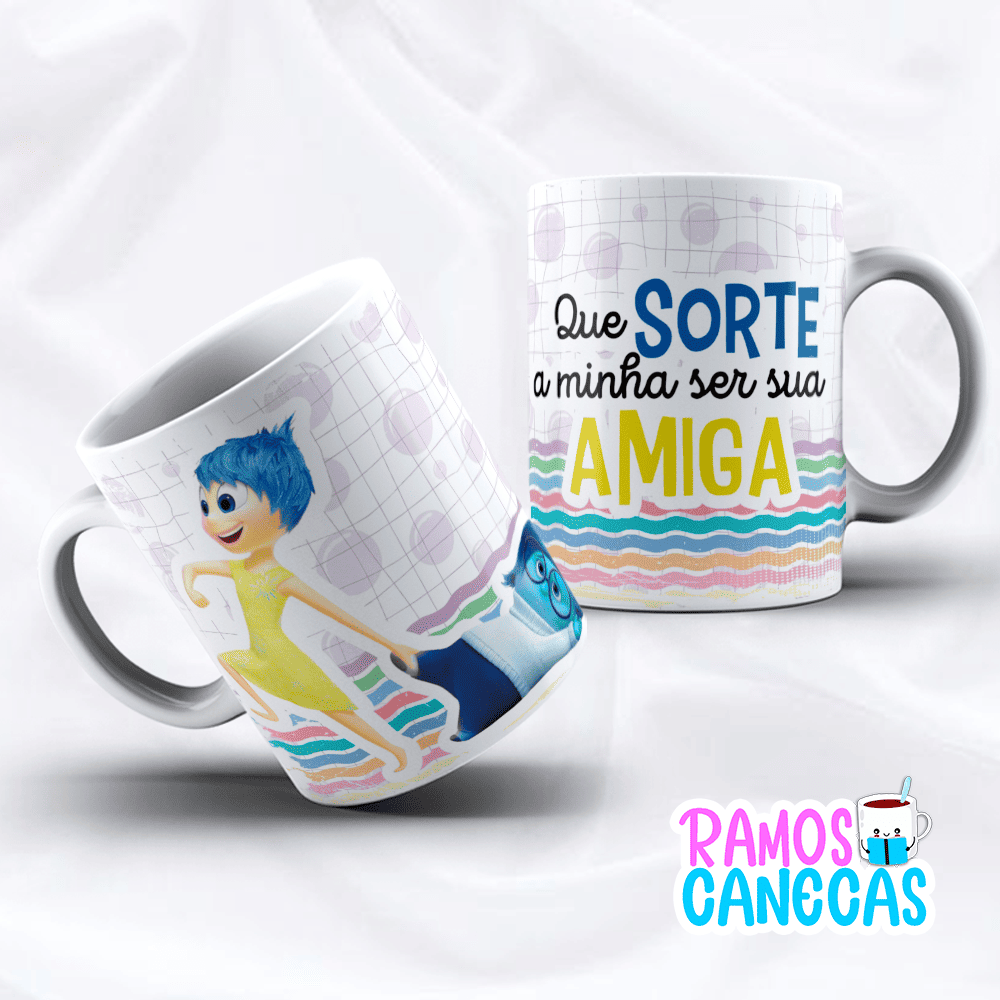 Caneca Divertidamente Amiga