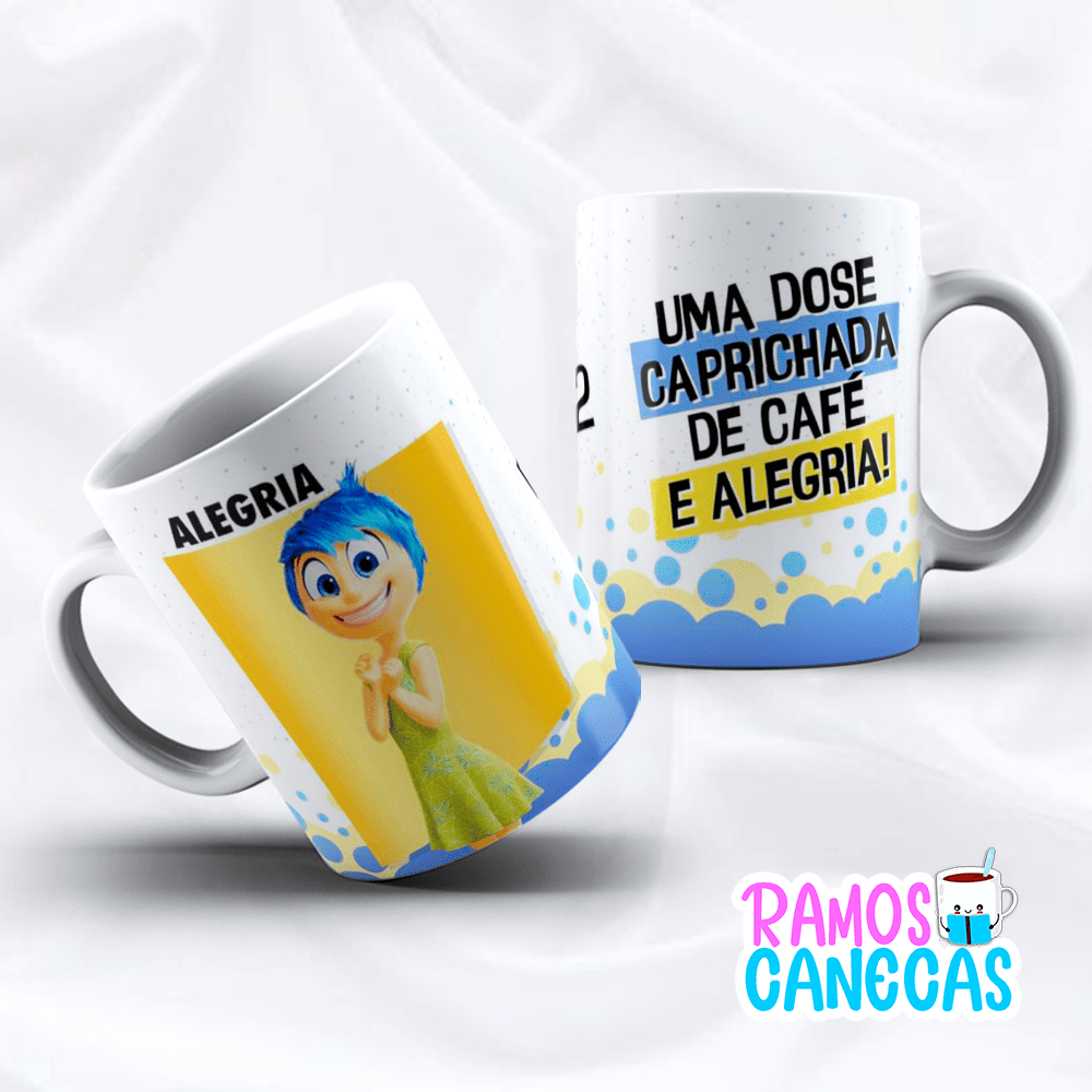 Caneca Divertidamente Alegria