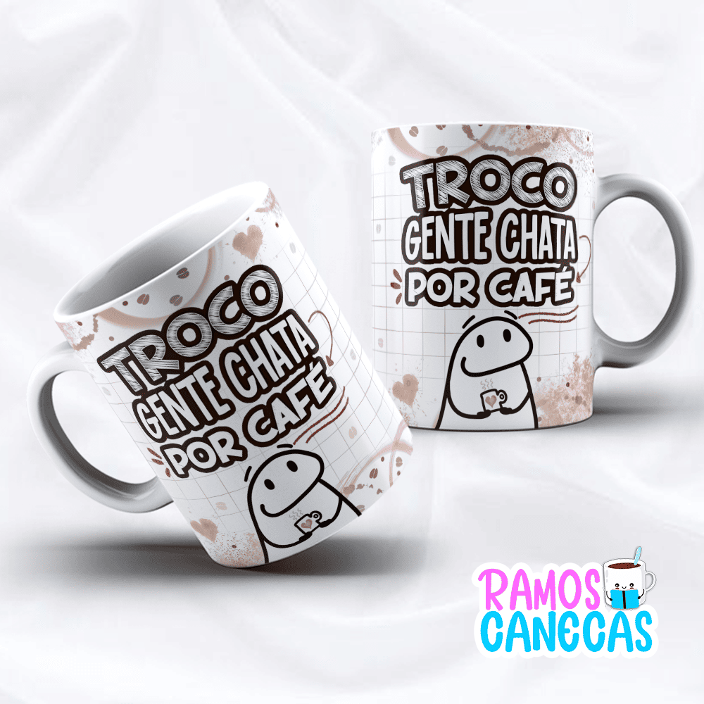 Caneca Flork Gente Chata