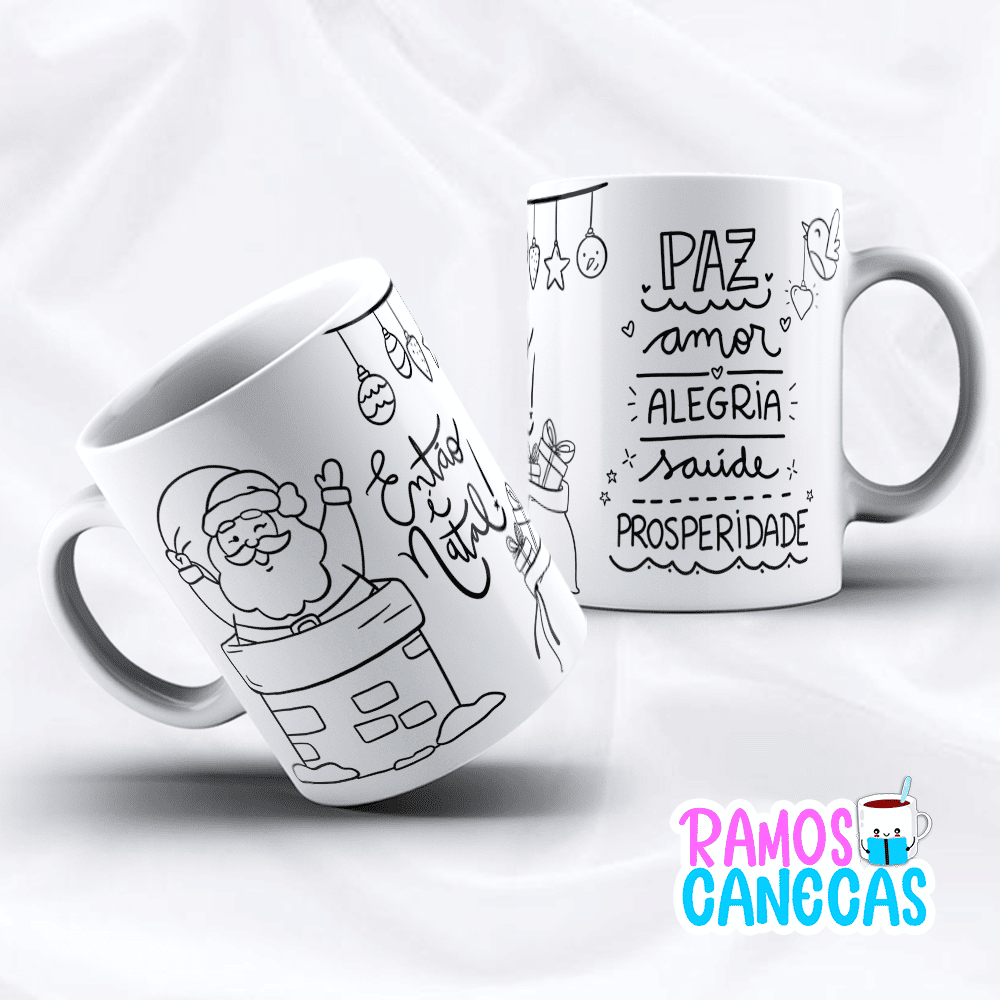 Caneca Então é Natal