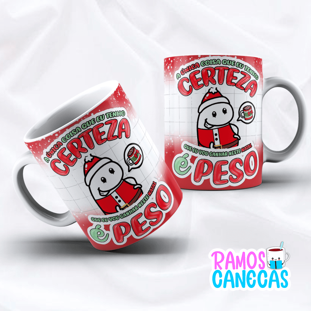 Caneca Natal Engordar