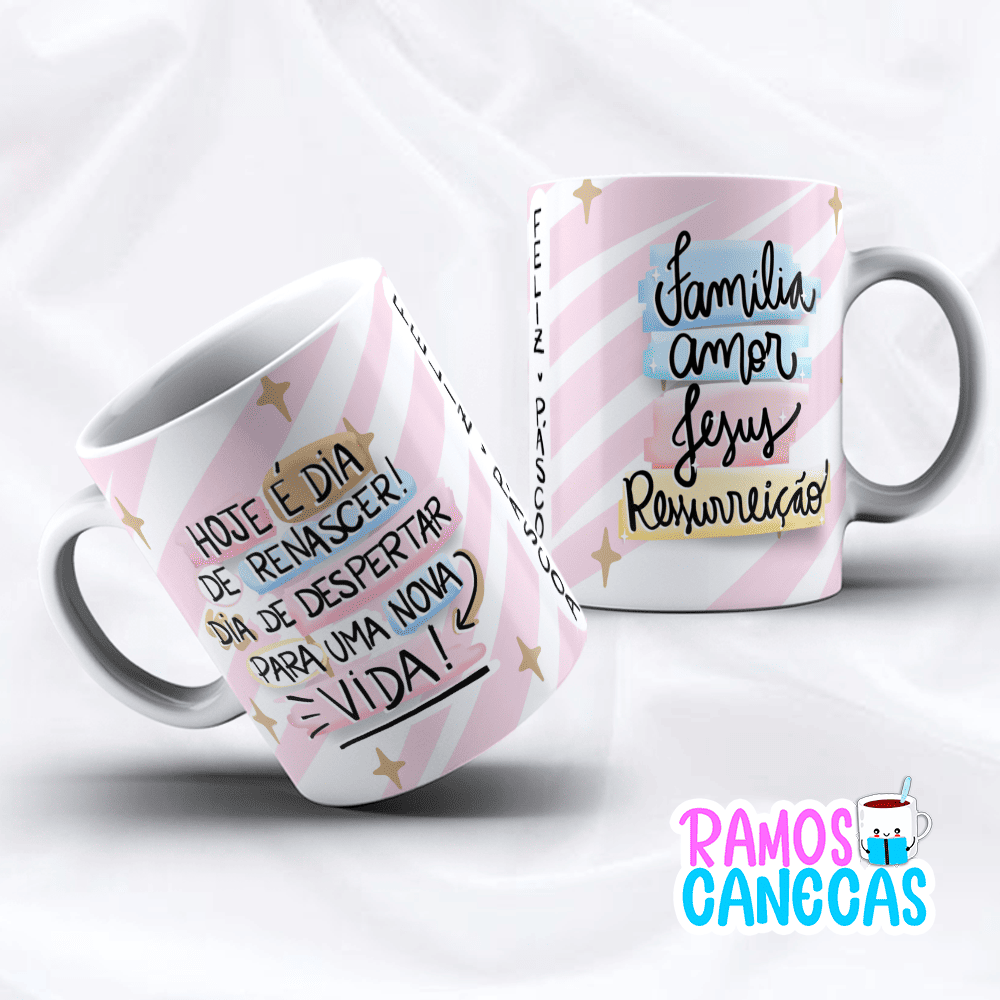 Caneca Páscoa Jesus