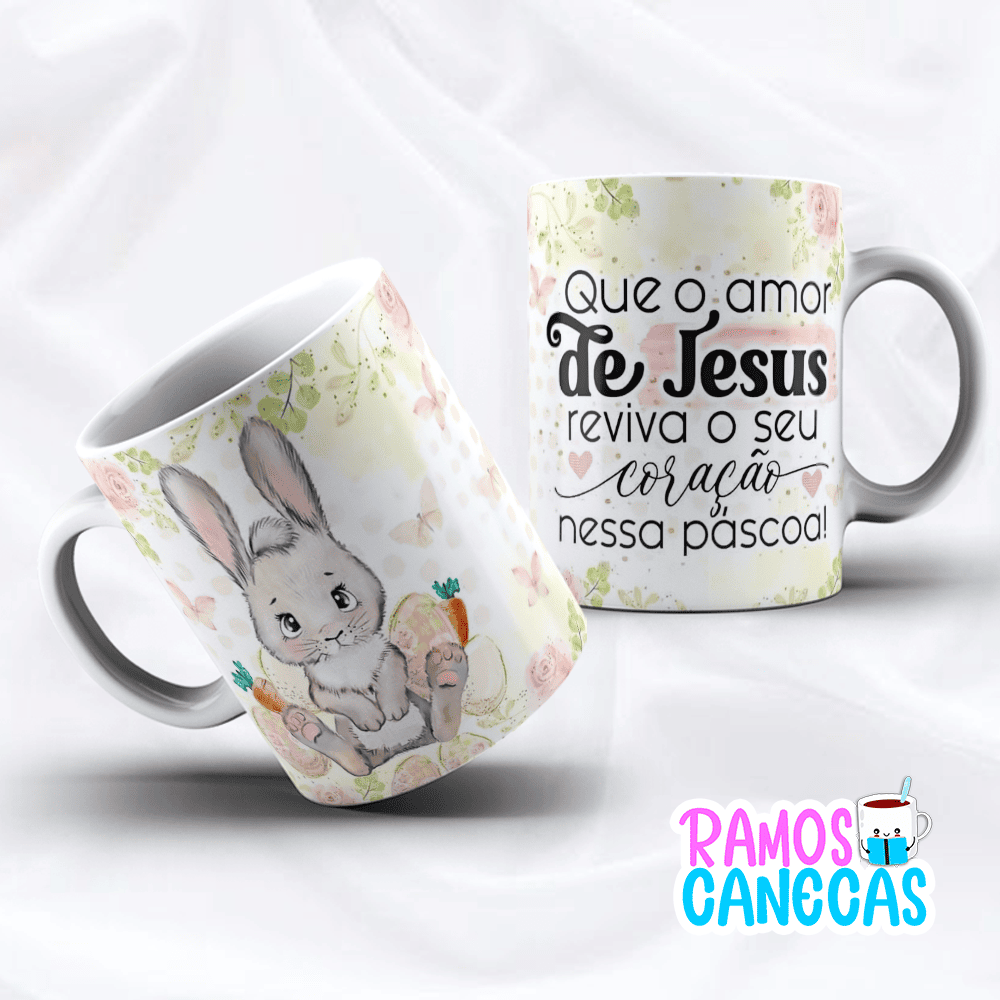 Caneca Páscoa Jesus