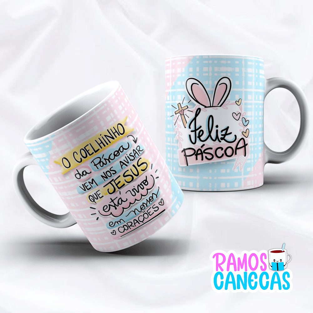 Caneca Feliz Páscoa