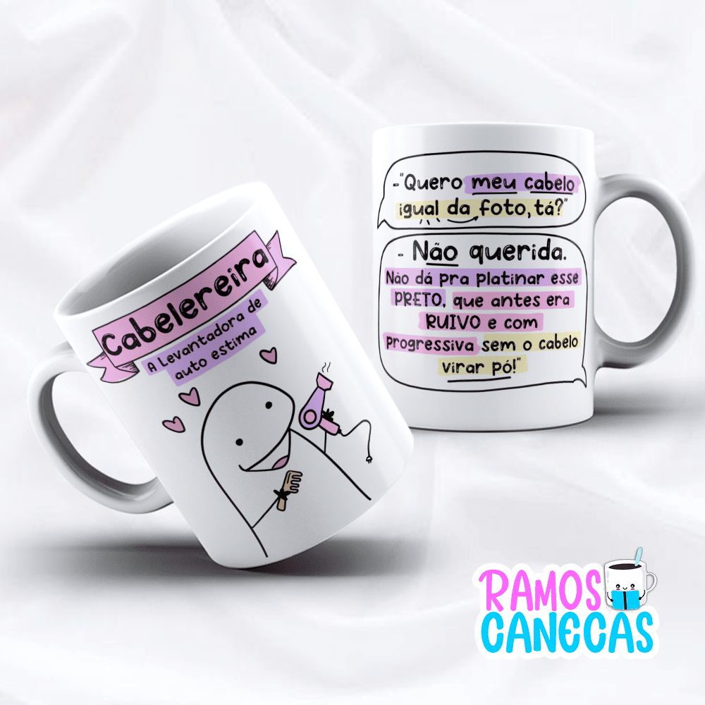 Caneca Cabeleleira