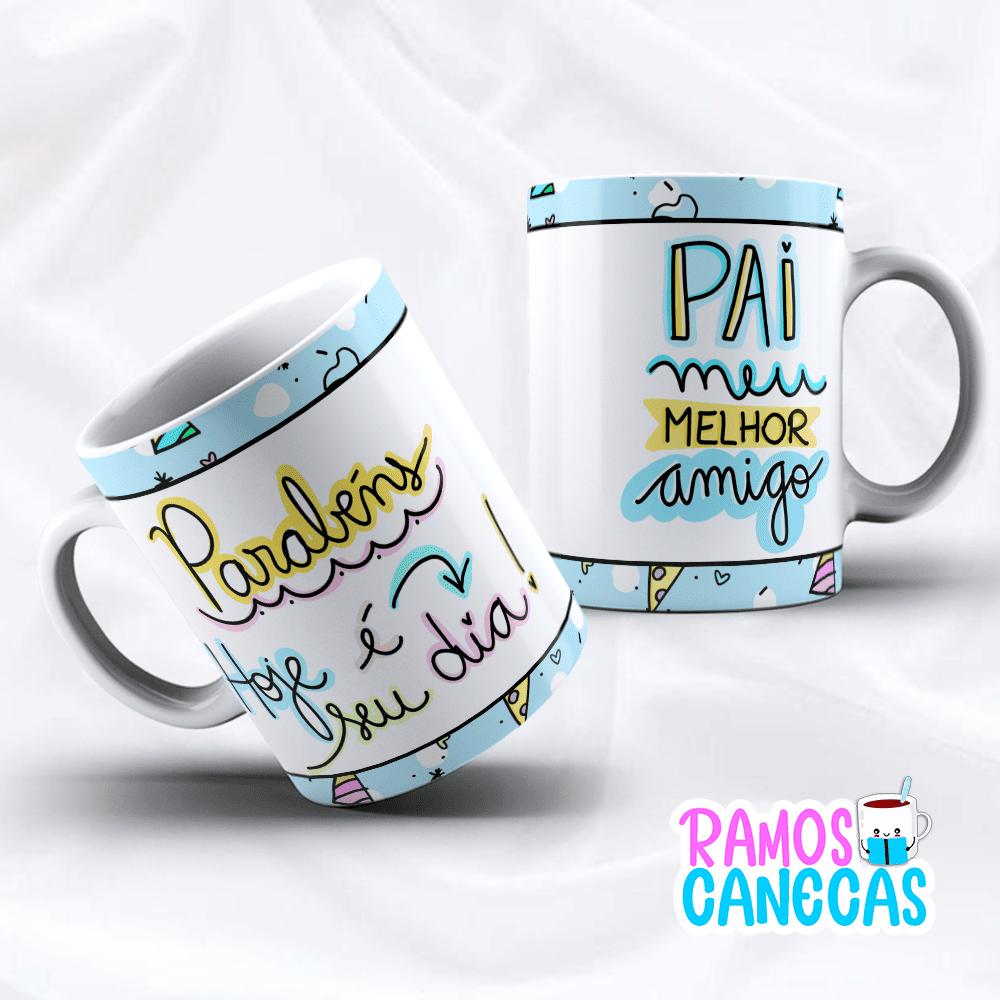 Caneca Parabéns Pai