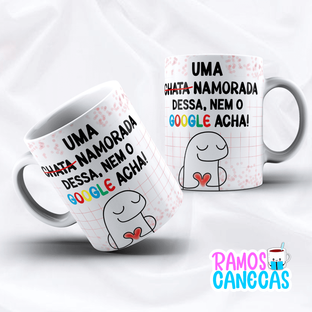 Caneca Namorados Google