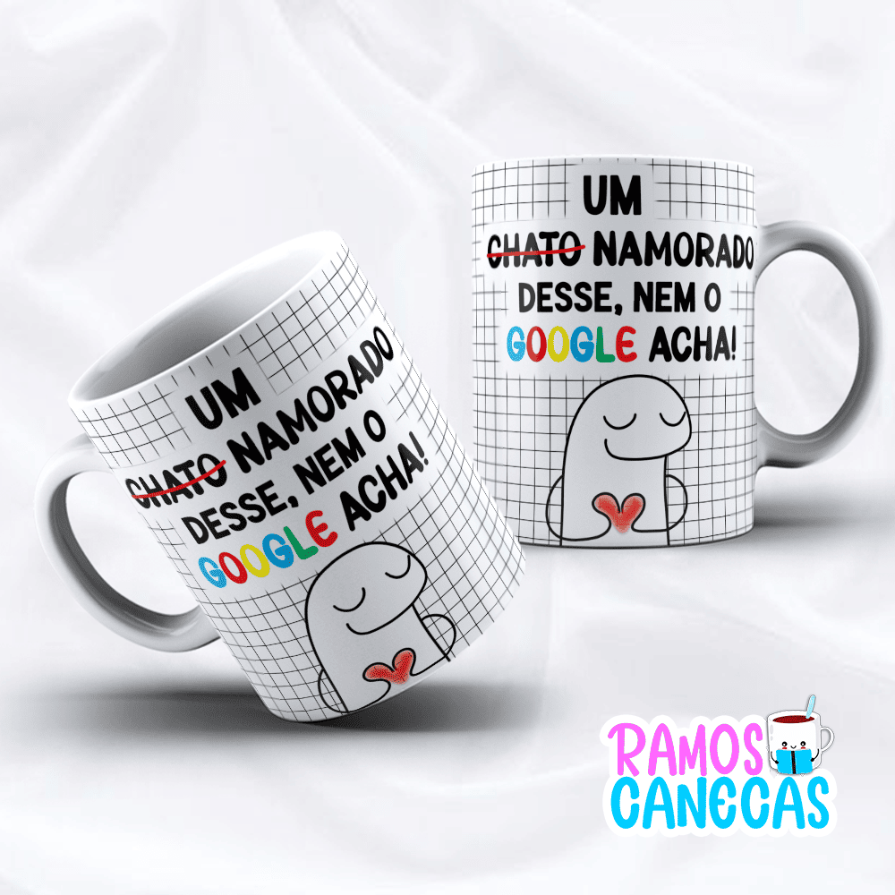 Caneca Namorados Google